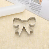 Bow Cookie Tools Cutter Mould Biscuit Press Icing Set Stamp Mold Stainless Steel Bakeware For Kitchen China