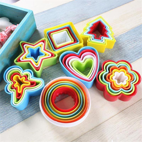 5pcs/6pcs/Set  Cookie Cutter Cake Mold Biscuit Fondant DIY Cake Kitchen Cooking Kitchen Baking Tools Cake Cookie Mold Biscuit