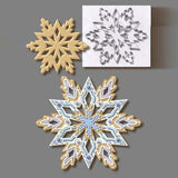 Cookie Moulds Christmas Snowflake Biscuit Cutter Stainless Steel Pastry Accessories DIY Cookie Tools